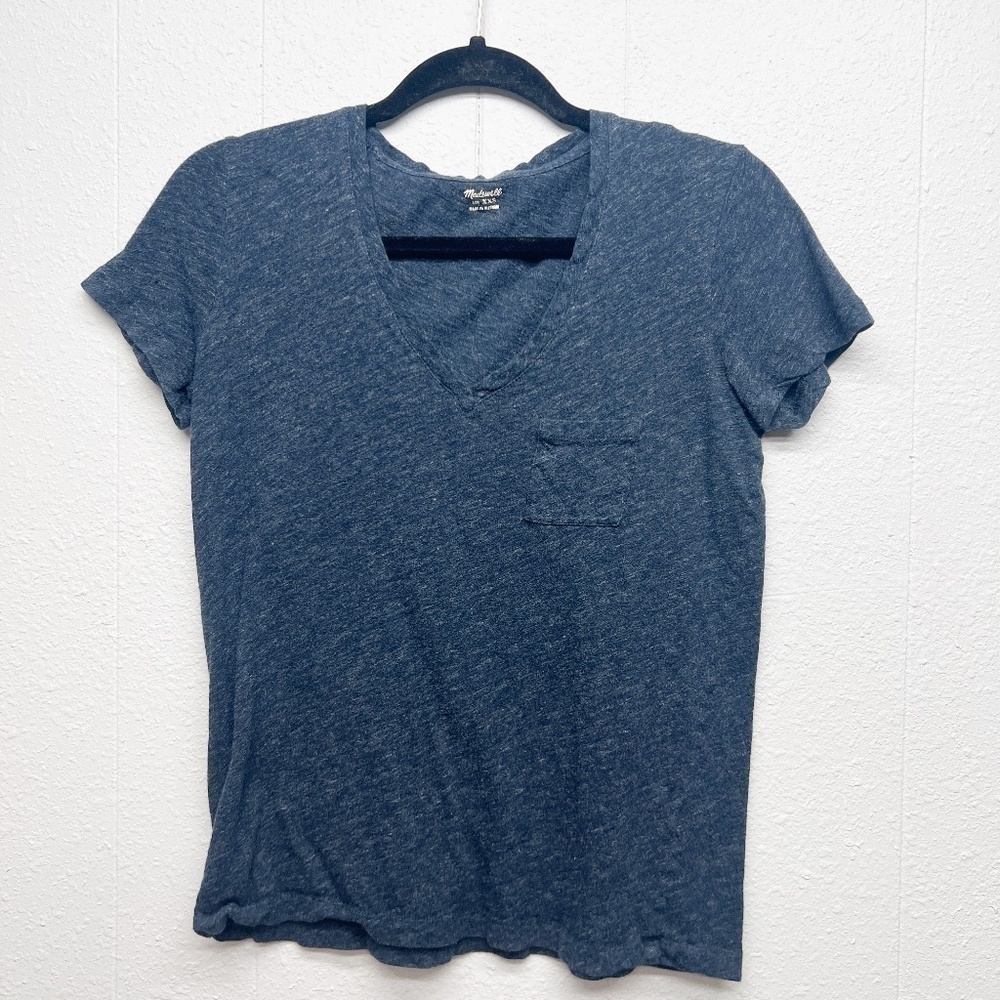 Madewell 100% Cotton Lightweight Everyday Comfortable Wear Womens T-Shirt XXS